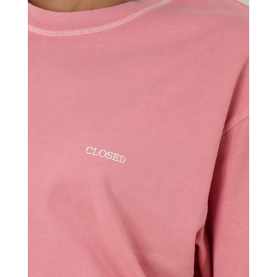 Closed Logo T-shirt Roze