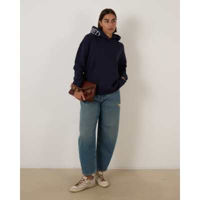 Closed Logo Hoodie Navy
