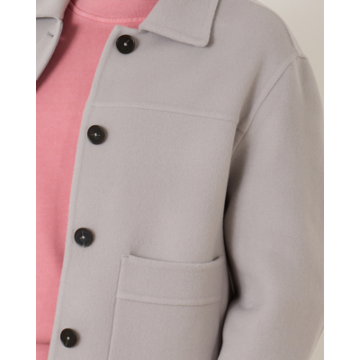 Closed Blouson Jacket Grey Mud