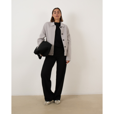 Closed Blouson Jacket Grey Mud