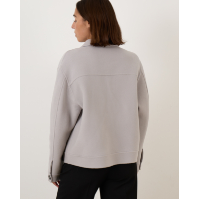 Closed Blouson Jacket Grey Mud