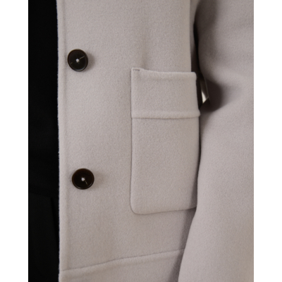 Closed Blouson Jacket Grey Mud
