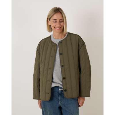 Closed Padded Jack Forest Green