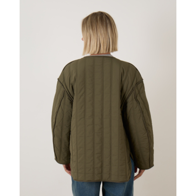 Closed Padded Jack Forest Green