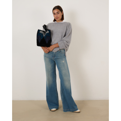 Closed Pullover Grey Malange