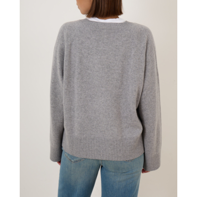 Closed Pullover Grey Malange