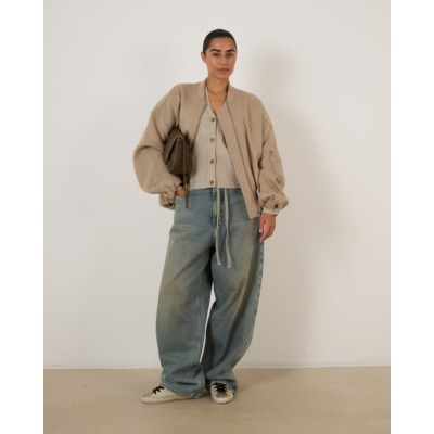 Closed Wollen Vest Beige