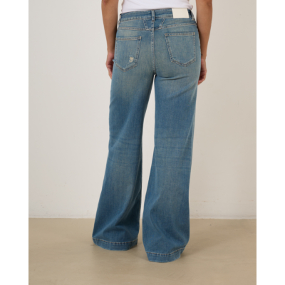Closed Glowup Wide Leg Mid Blue
