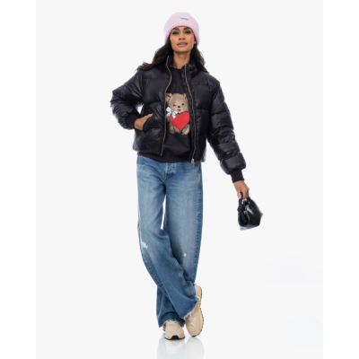 Ganni Gewatteerd Cropped Jack Zwart