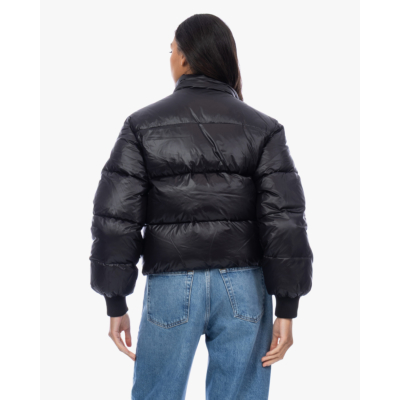 Ganni Gewatteerd Cropped Jack Zwart