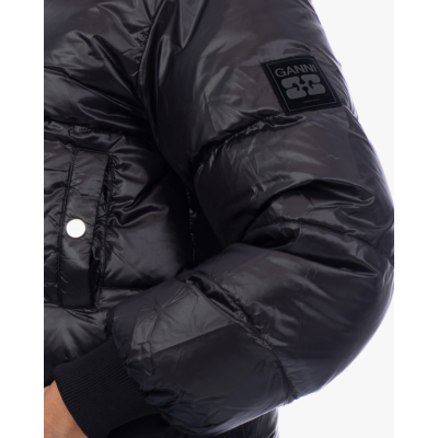 Ganni Gewatteerd Cropped Jack Zwart