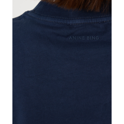 Anine Bing Lili Tee Framed Dark Blue