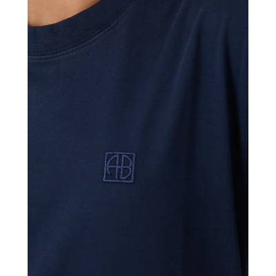 Anine Bing Lili Tee Framed Dark Blue
