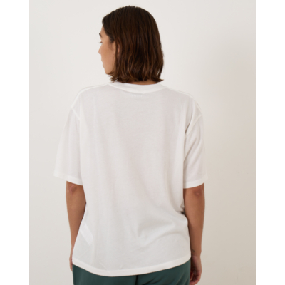 Anine Bing Cohen Tee Paris Stencil Ivory