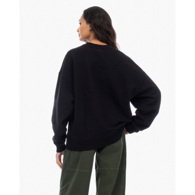 Anine Bing Miles Chenille Signature Sweater Zwart