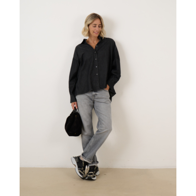 Closed Denim Grey Blouse