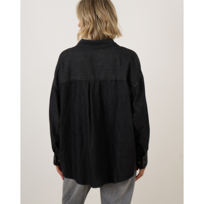 Closed Denim Grey Blouse