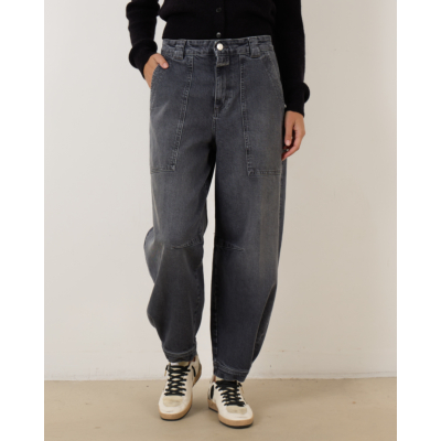 Closed Rhannon Barrel Jeans Grijs