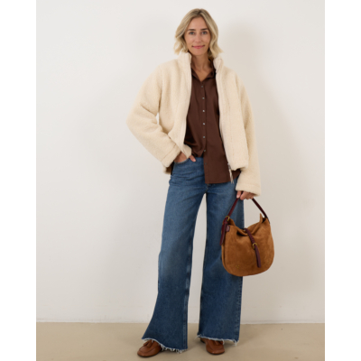 Xírena Cream Dree Bomber