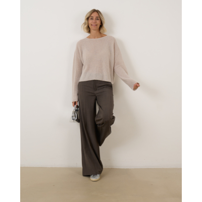Drykorn pullover lange mouw ronde hals dames 1823