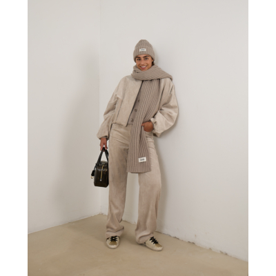 Drykorn Coopie Pullover Cardigan Taupe