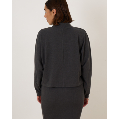 Drykorn Asiral Pullover Col Antraciet
