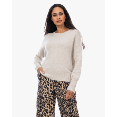 Lisa Yang Mila Pullover Oyster