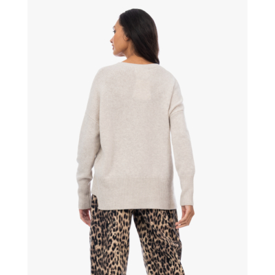 Lisa Yang Mila Pullover Oyster