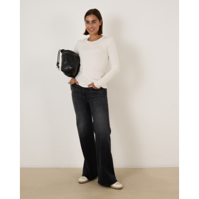 Mother The Hustler Roller Sneak Jeans Fancy Meeting