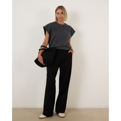Lois Wanda Pantalon Roble Fleece Zwart L32