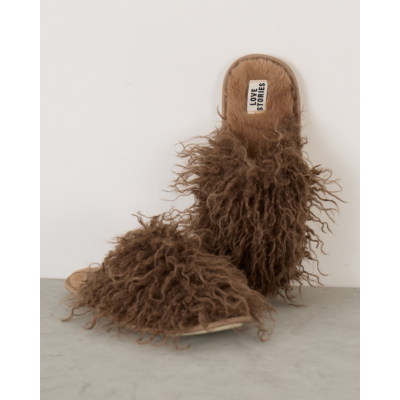 Love Stories Slippers Brown