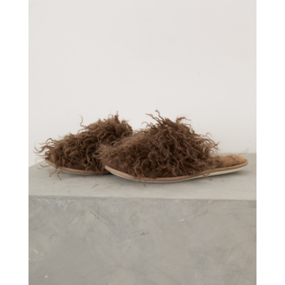 Love Stories Slippers Brown