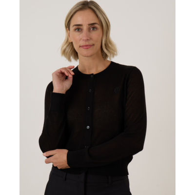 Love Stories Miranda Sheer Cardigan Zwart