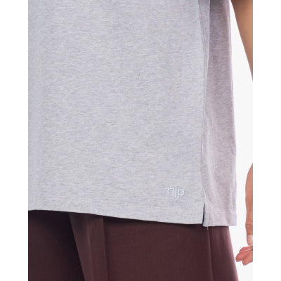 Rijp George Oversized Tee Grijs