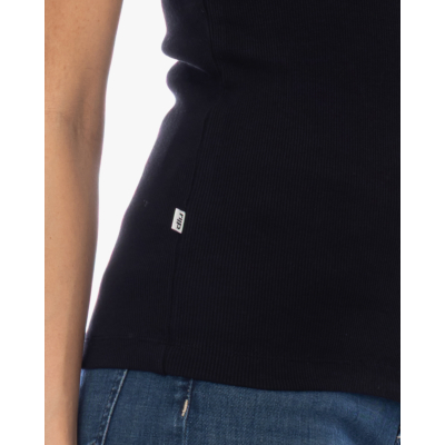 Rijp Khloe Ribbed Tanktop Black