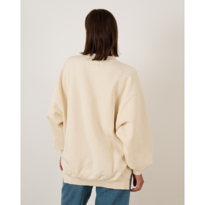 Ame Antwerp Ulla Oversized Sweatshirt Off White
