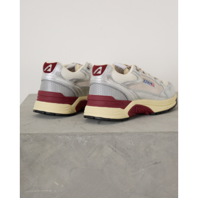 Autry Hyperway Sneaker Wit Zilver