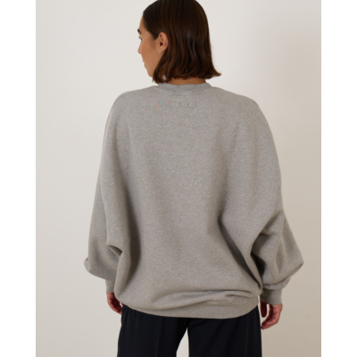 Sea Me Happy Holy Sweater Grey