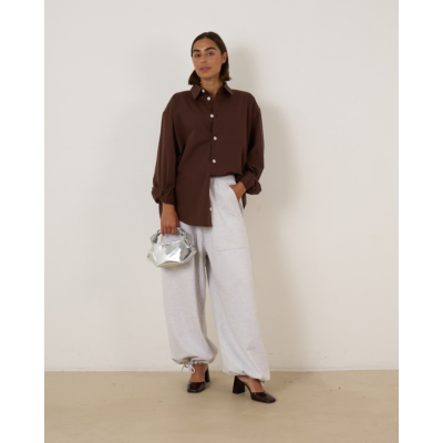Sea Me Happy Huggo Baggy Sweat Grey