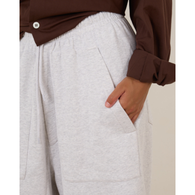 Sea Me Happy Huggo Baggy Sweat Grey