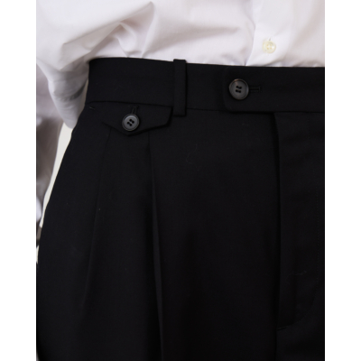 Herman Wide Leg Tall Pantalon Black