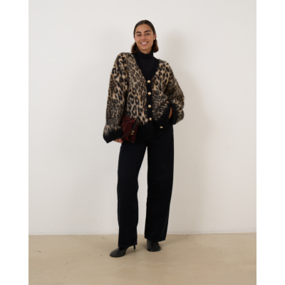 Ganni Leopard Vest