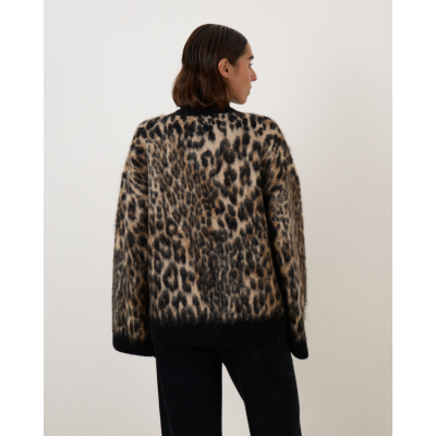 Ganni Leopard Vest