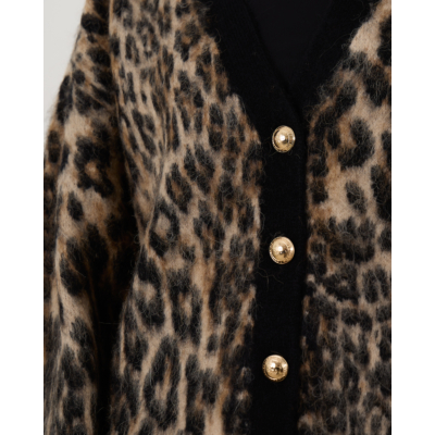 Ganni Leopard Vest