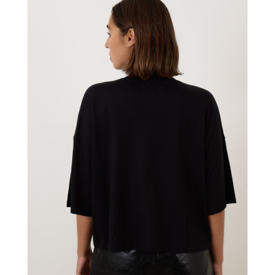 Ame Antwerp Klaxon T-shirt Zwart