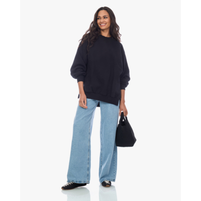 Ame Antwerp Ulla Oversized Sweater Zwart