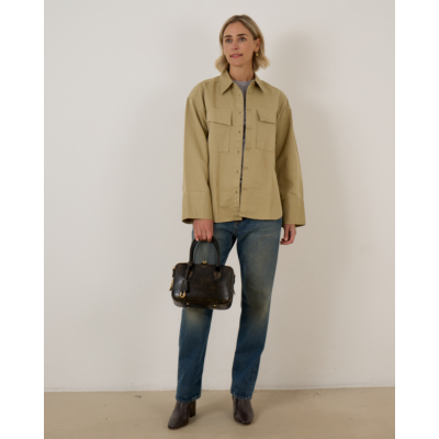 Closed Overshirt Warm Sand