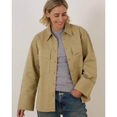 Closed Overshirt Warm Sand