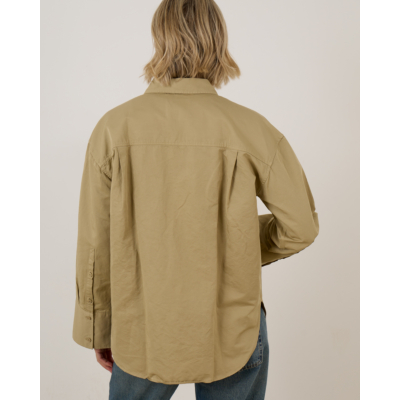 Closed Overshirt Warm Sand