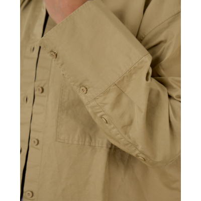 Closed Overshirt Warm Sand